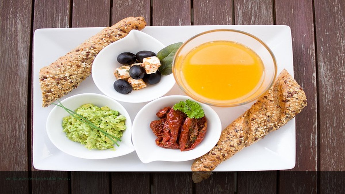 best high protein low calorie breakfast meal prep
