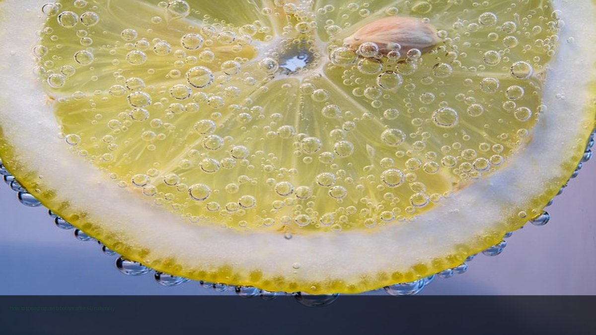how to speed up metabolism after 50 naturally
